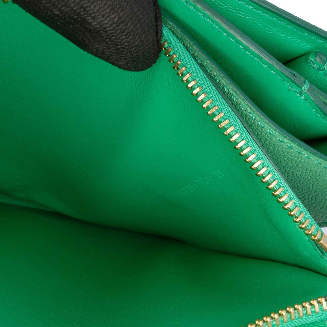 Celine Medium Calfskin Classic Box Groen
