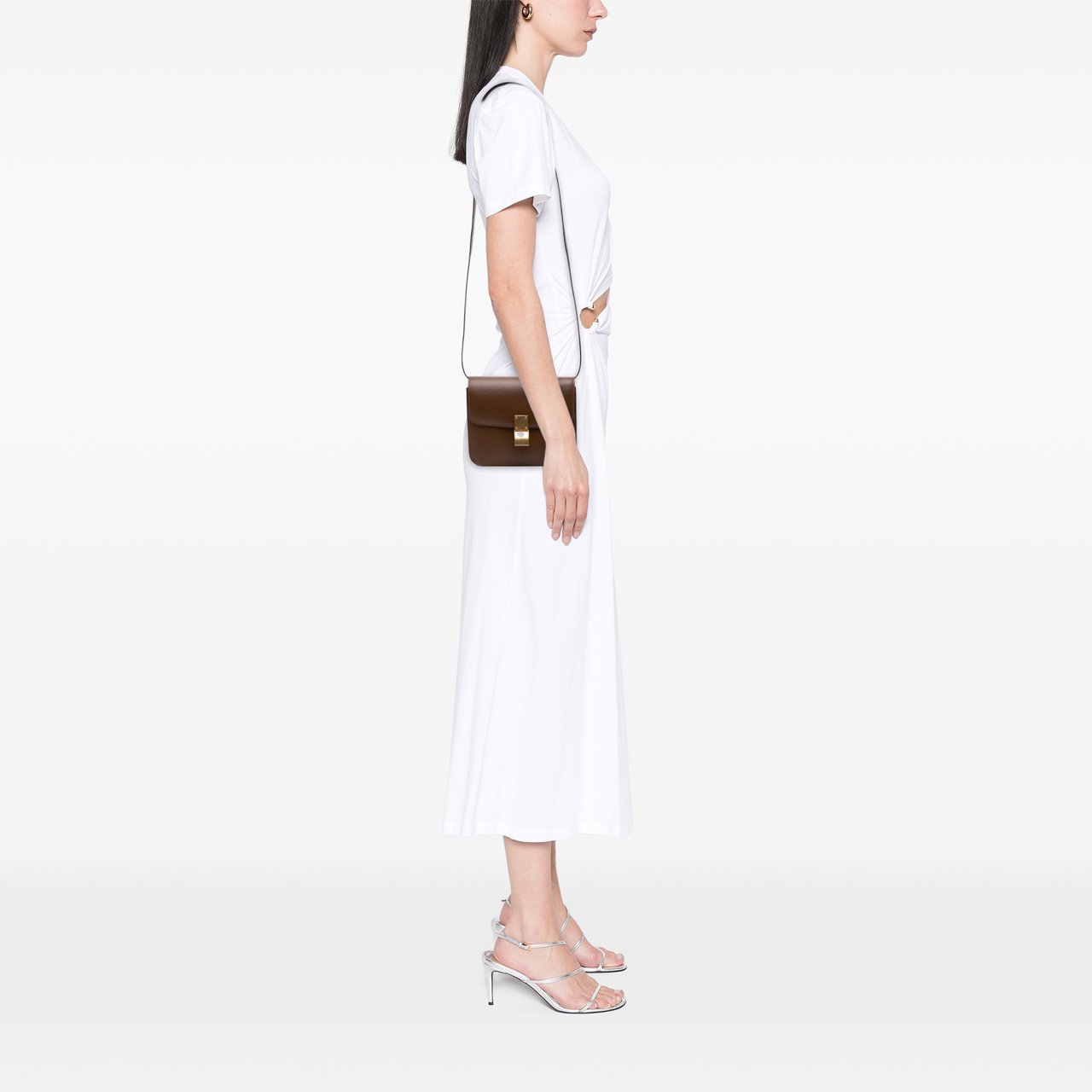 Celine Teen Calfskin Classic Box Bruin