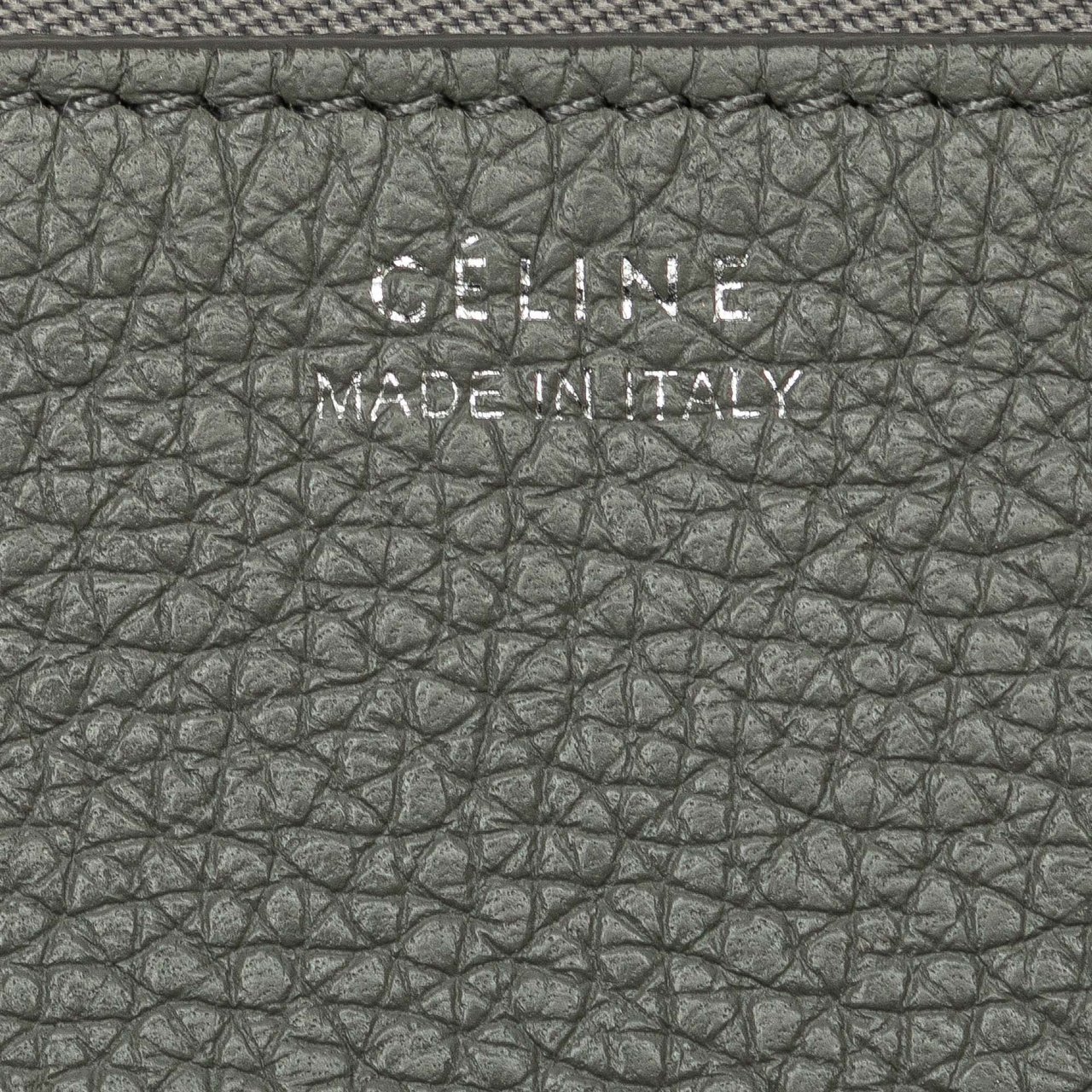 Celine Leather Big Bag Bucket Bruin