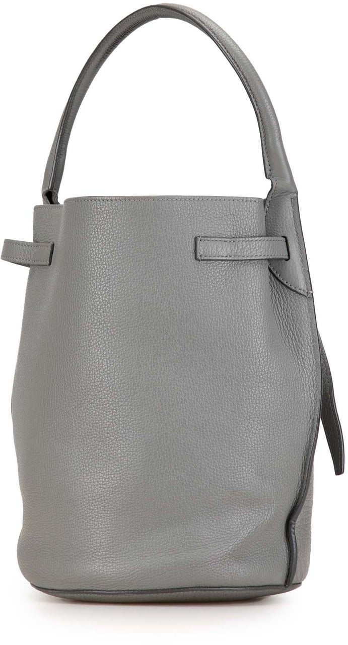 Celine Leather Big Bag Bucket Bruin