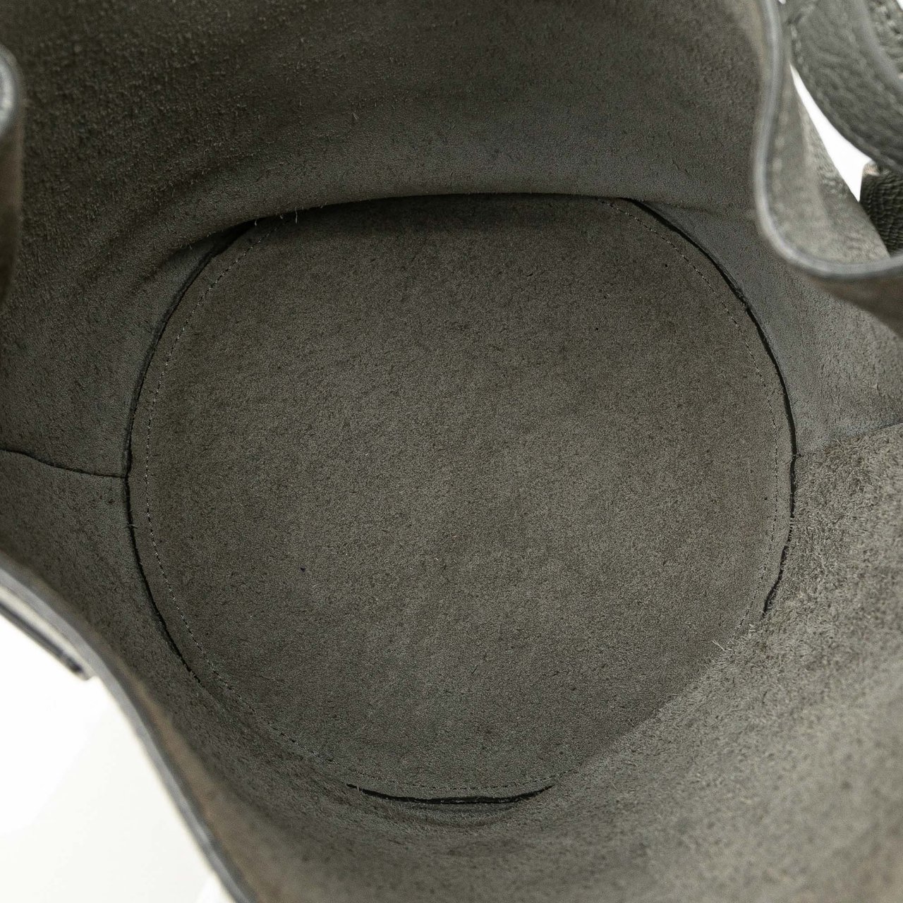 Celine Leather Big Bag Bucket Bruin