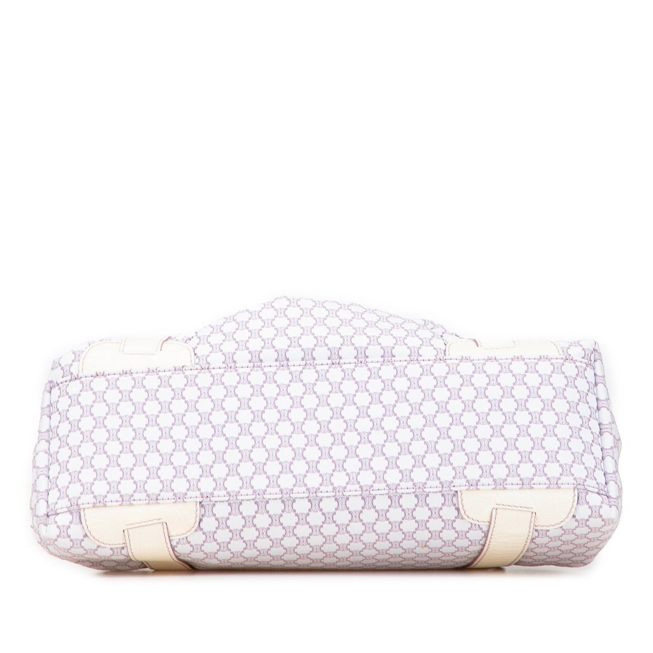 Celine Macadam Canvas Boogie Handbag Paars