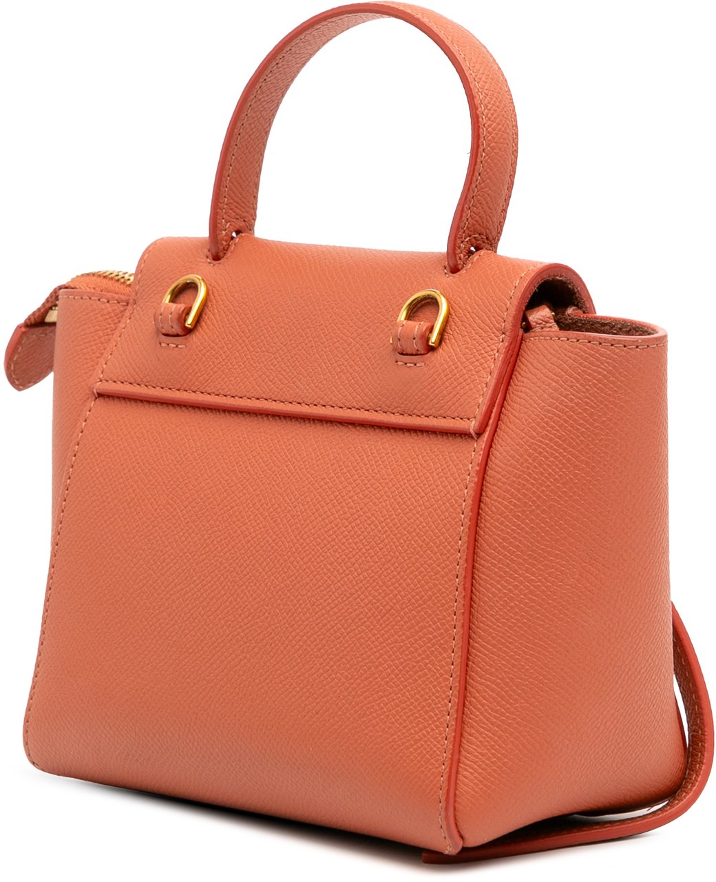 Celine Pico Grained Calfskin Belt Bag Oranje