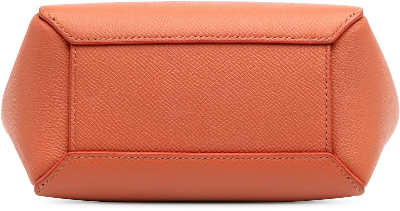 Celine Pico Grained Calfskin Belt Bag Oranje