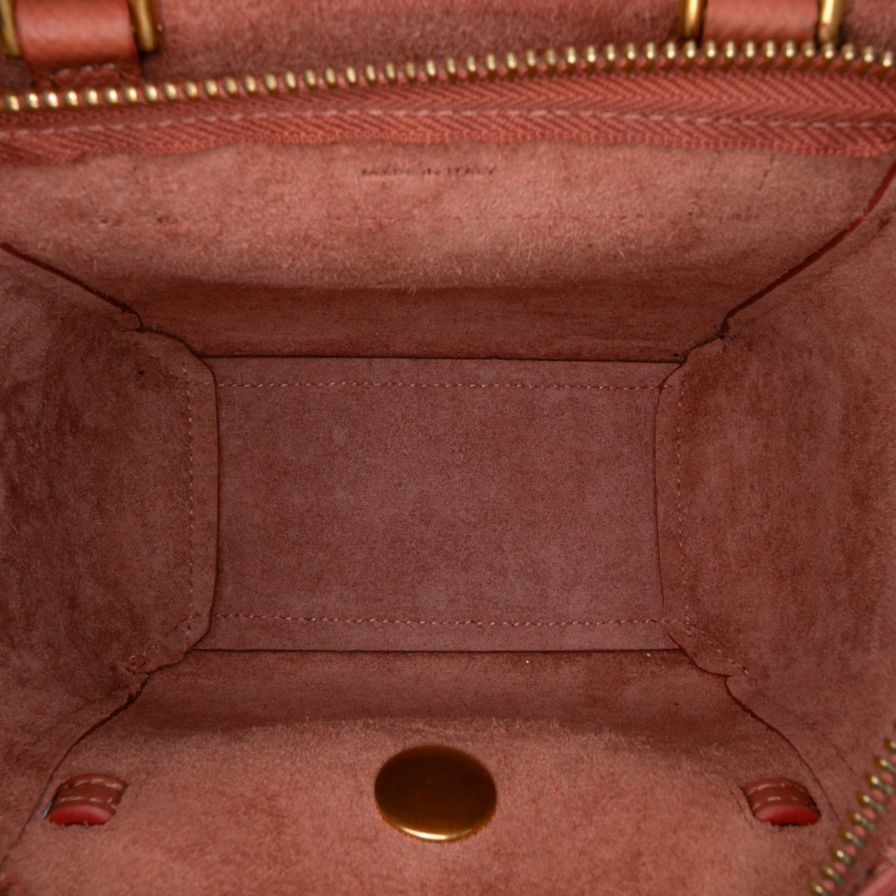 Celine Pico Grained Calfskin Belt Bag Oranje