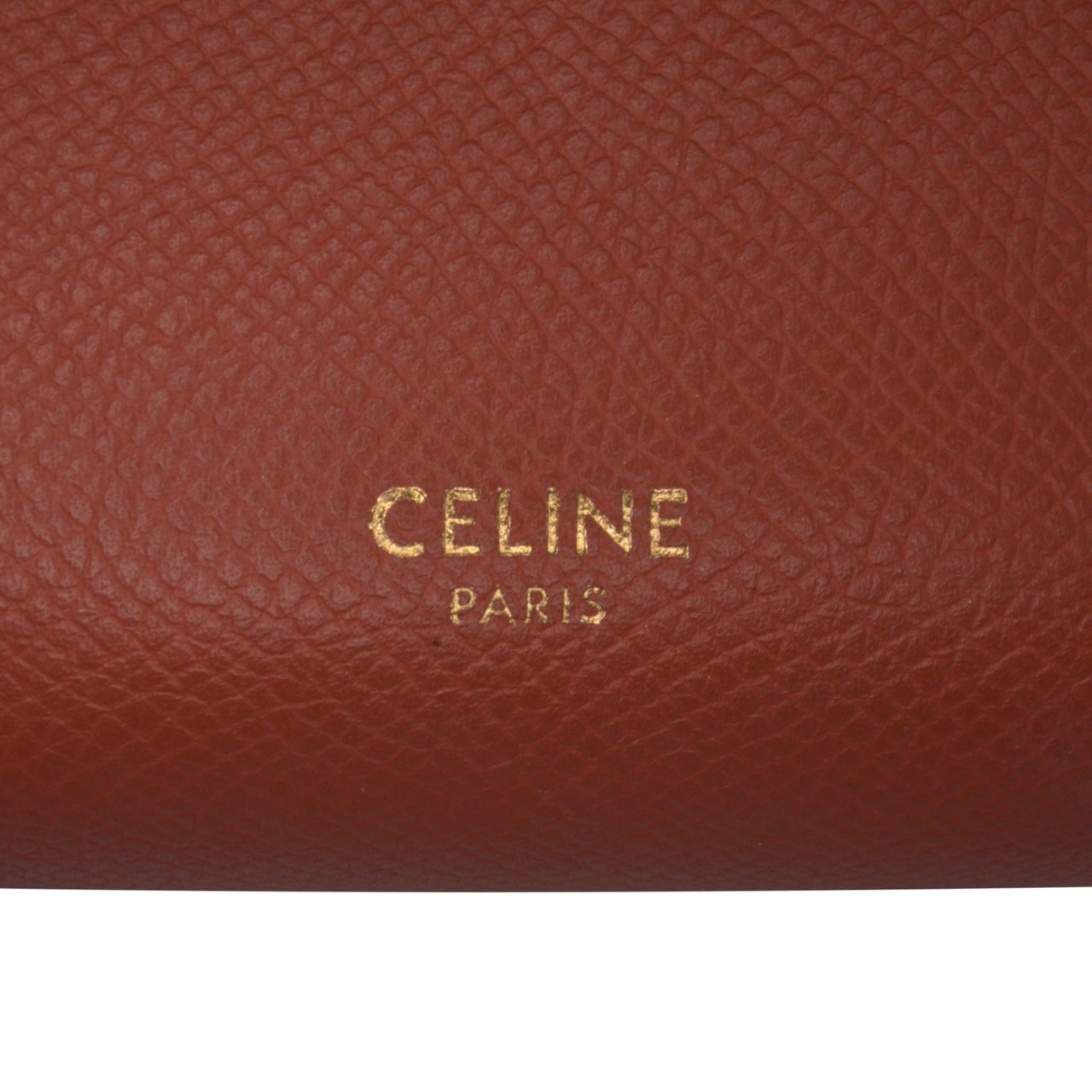 Celine Pico Grained Calfskin Belt Bag Oranje