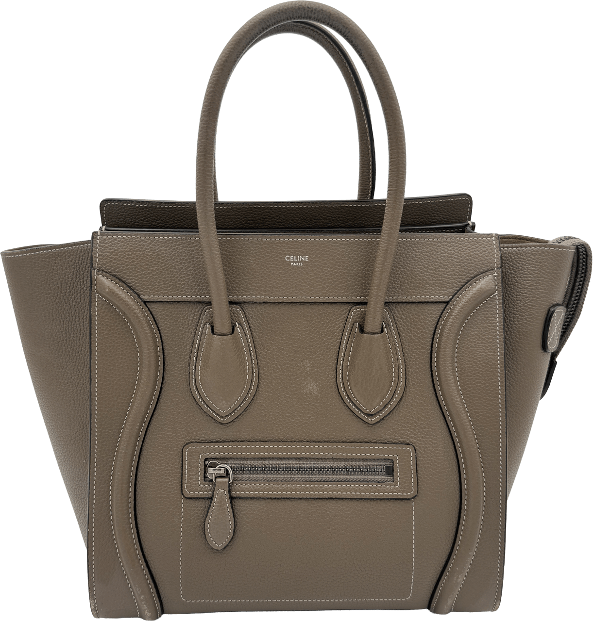Celine Celine Micro Luggage - Taupe Taupe