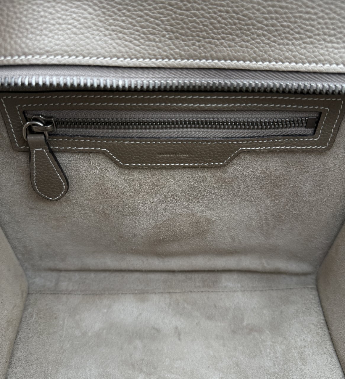Celine Celine Micro Luggage - Taupe Taupe