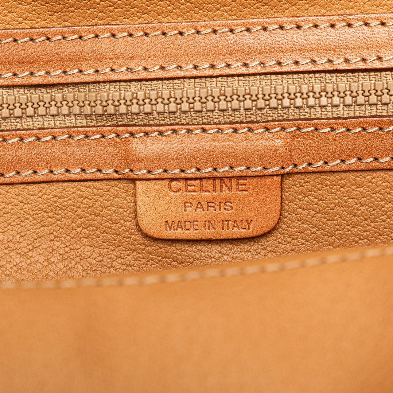 Celine Macadam Satchel Bruin