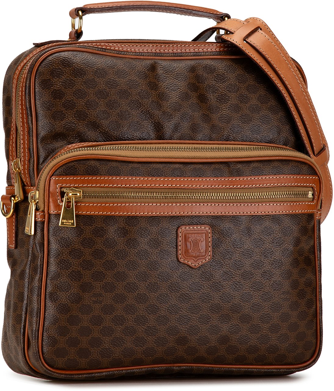 Celine Macadam Satchel Bruin