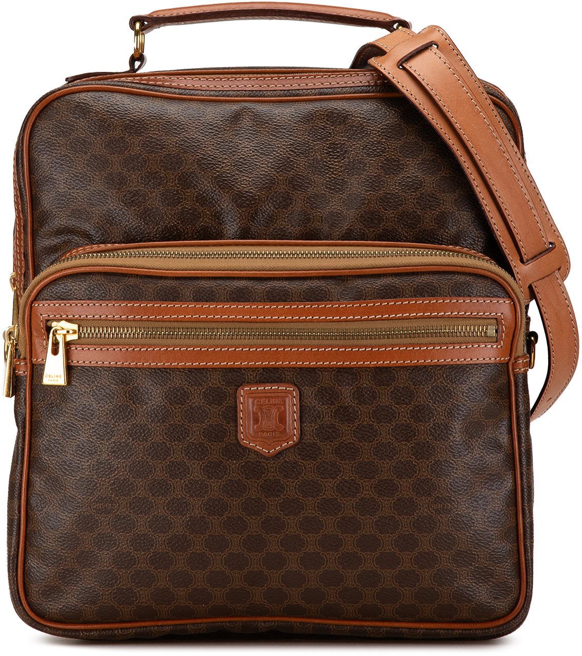 Celine Macadam Satchel Bruin