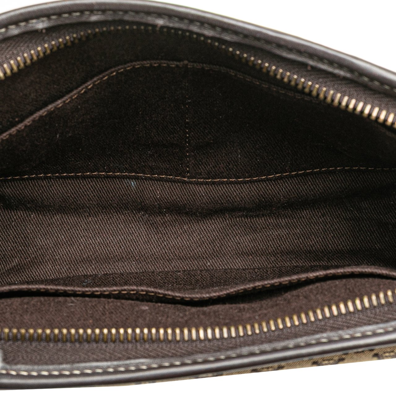 Celine Macadam Canvas Triomphe Handbag Bruin