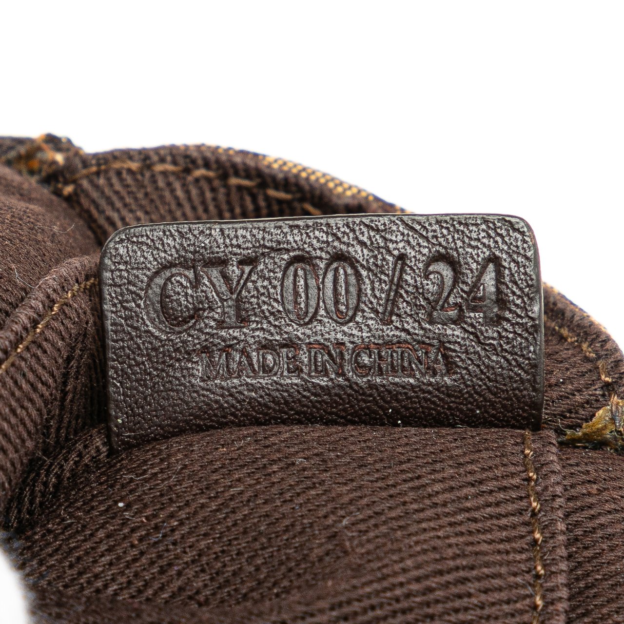 Celine Macadam Canvas Triomphe Handbag Bruin