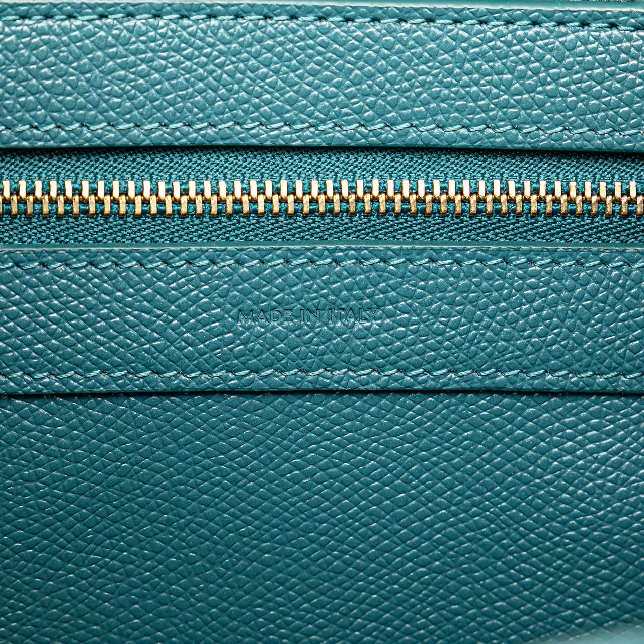 Celine Small Grained Calfskin Vertical Cabas Satchel Blauw