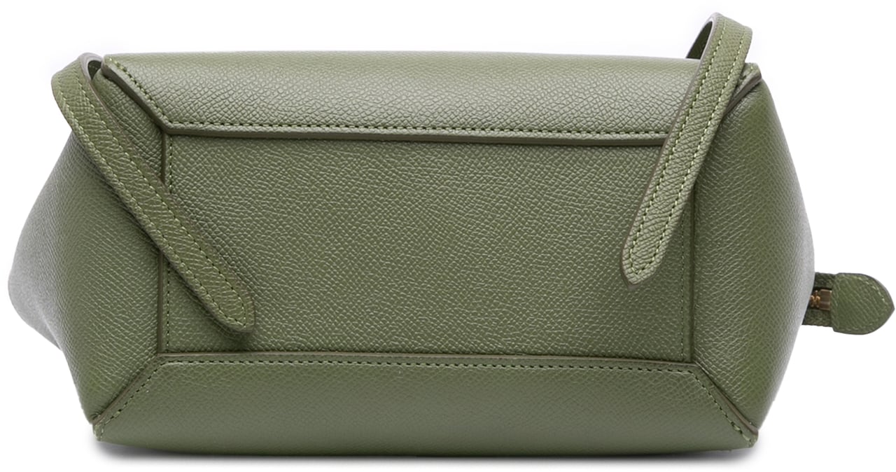 Celine Nano Grained Calfskin Belt Bag Groen