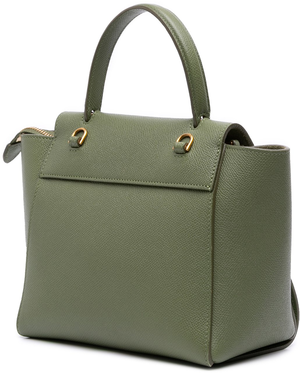 Celine Nano Grained Calfskin Belt Bag Groen