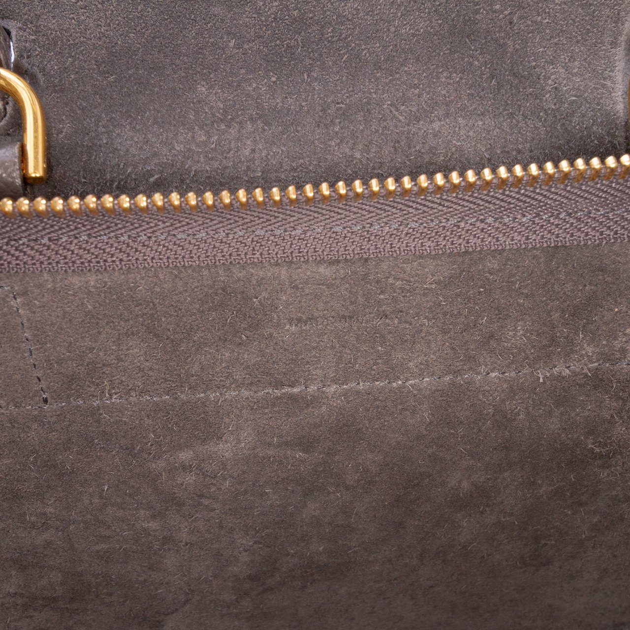 Celine Nano Grained Calfskin Belt Bag Bruin