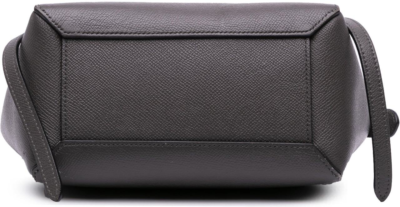 Celine Nano Grained Calfskin Belt Bag Bruin