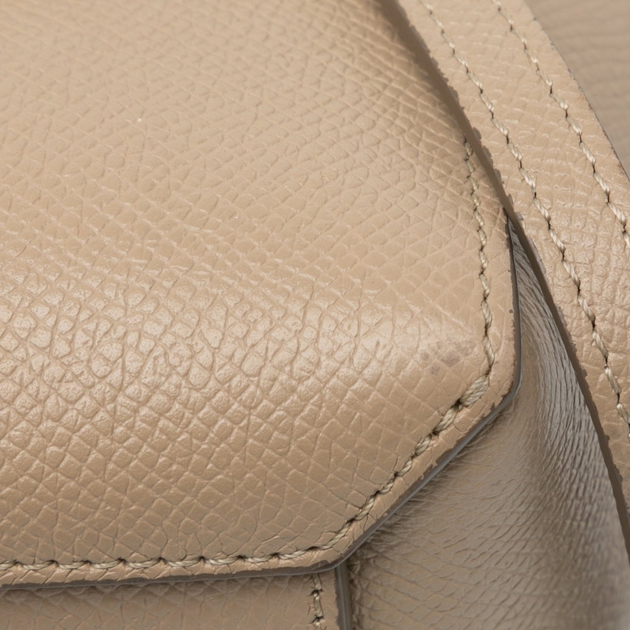 Celine Pico Grained Calfskin Belt Bag Bruin