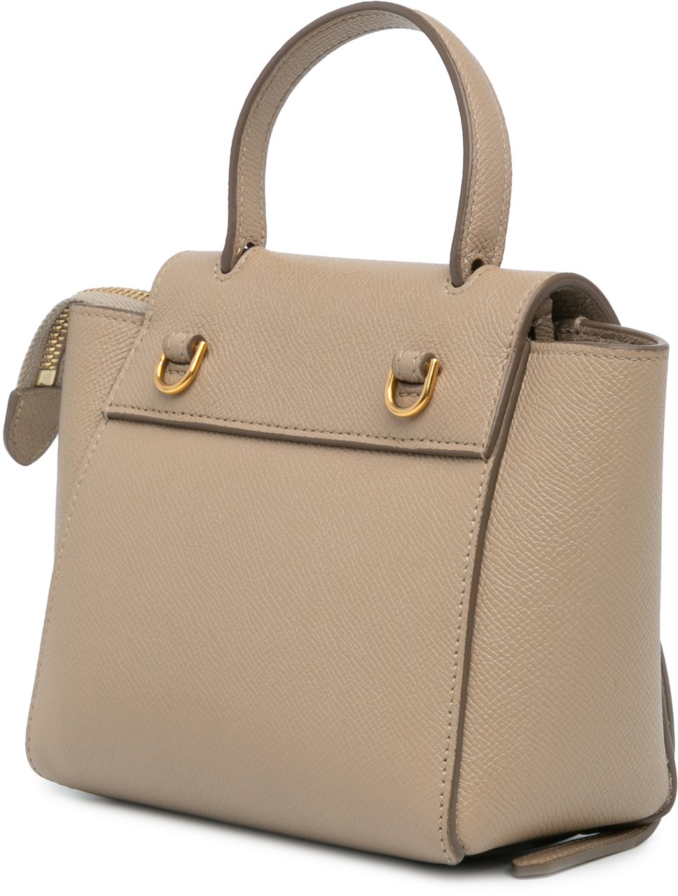 Celine Pico Grained Calfskin Belt Bag Bruin