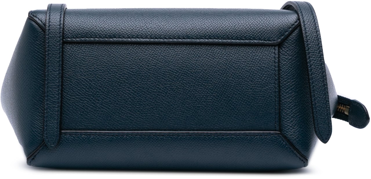 Celine Pico Grained Calfskin Belt Bag Blauw