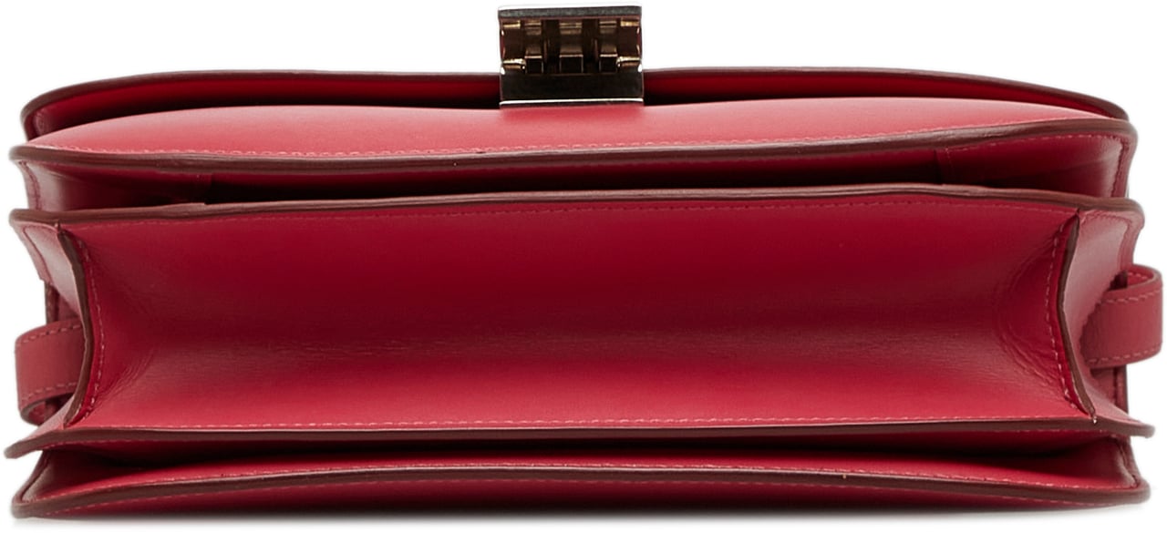 Celine Medium Calfskin Classic Box Roze