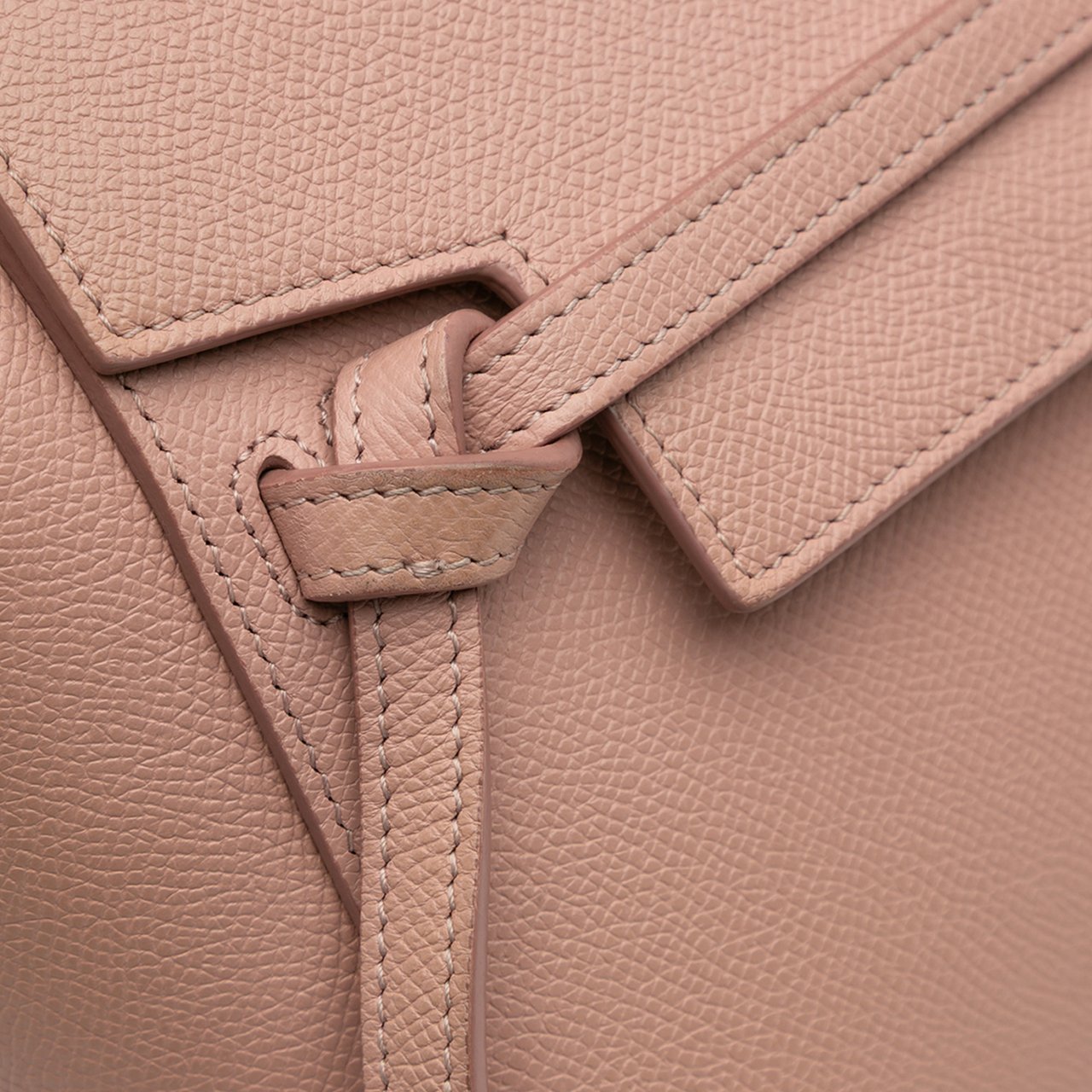 Celine Nano Grained Calfskin Belt Bag Roze