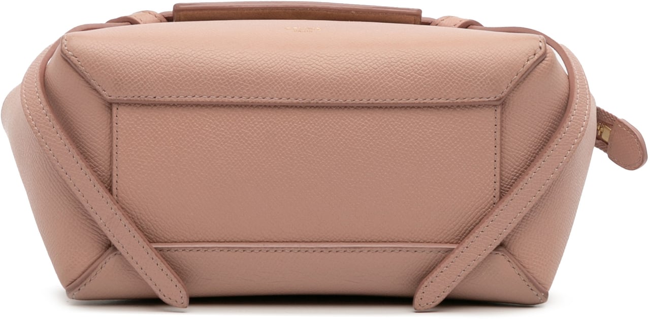 Celine Nano Grained Calfskin Belt Bag Roze