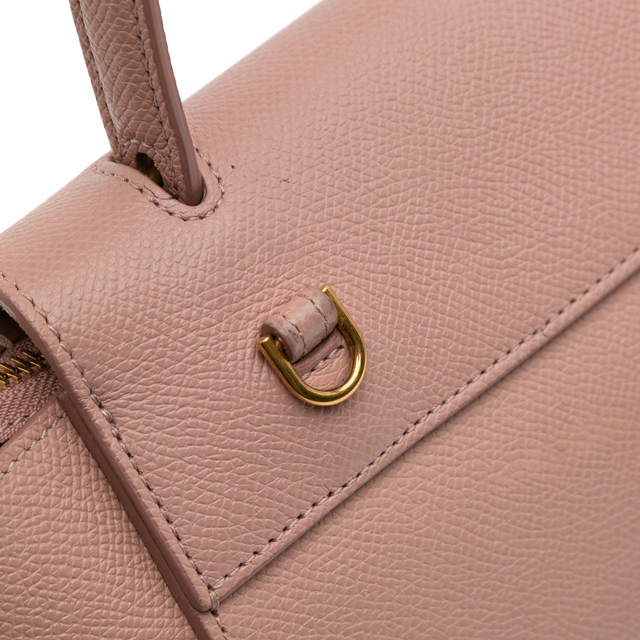 Celine Nano Grained Calfskin Belt Bag Roze