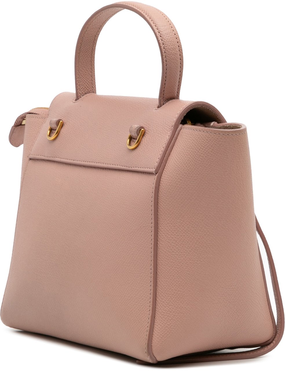 Celine Nano Grained Calfskin Belt Bag Roze