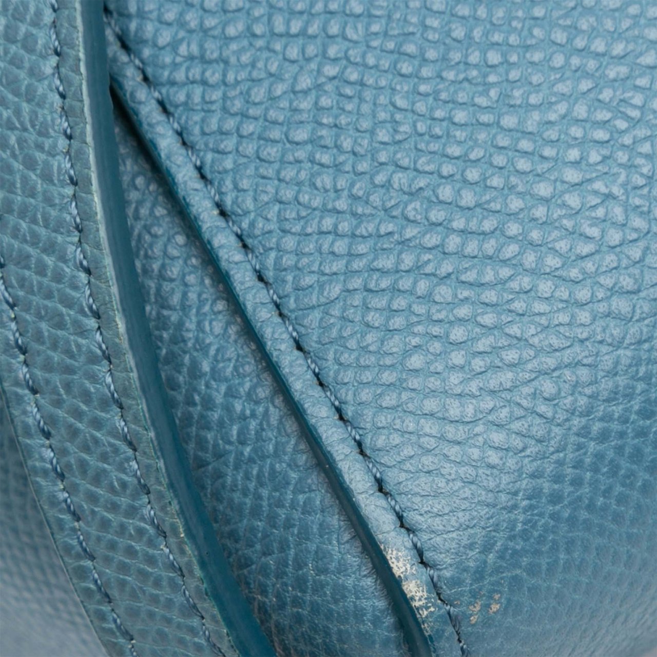 Celine Nano Grained Calfskin Belt Bag Blauw