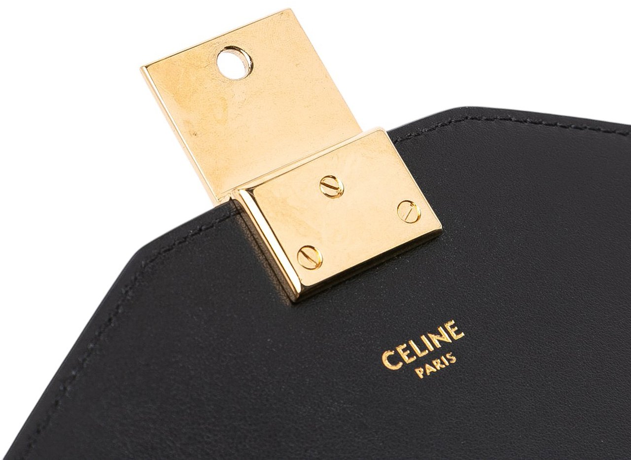 Celine Small Suede Pampille C Bag Zwart