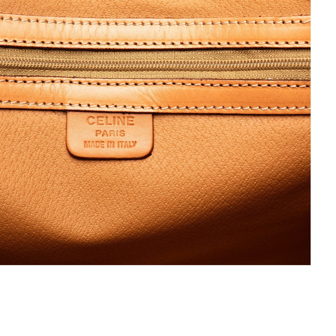 Celine Macadam Coated Canvas Tote Bruin