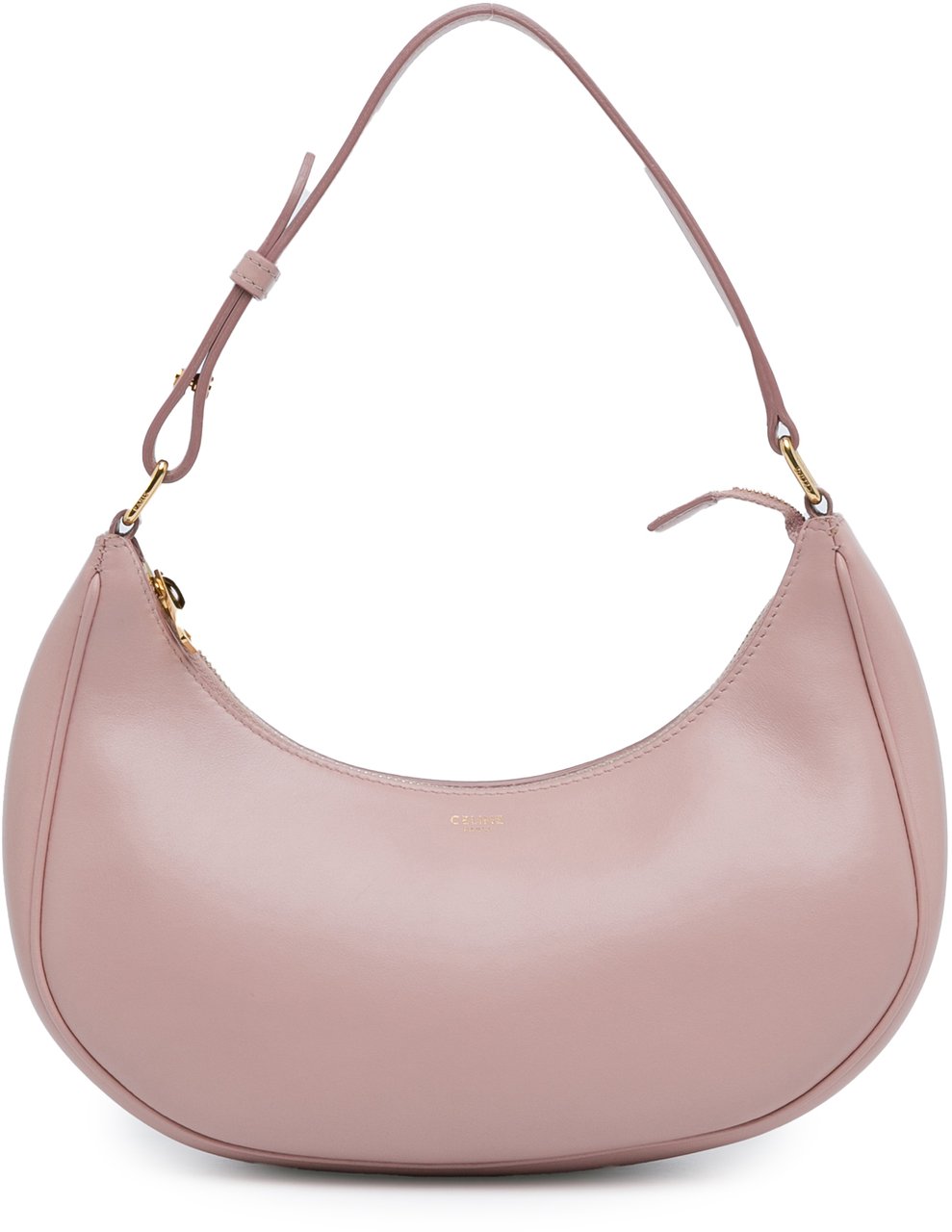Celine Leather Ava Shoulder Bag Roze