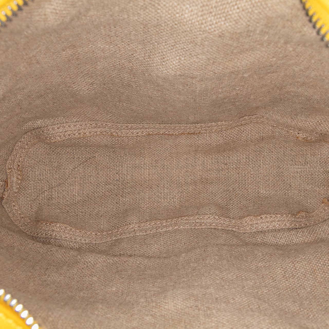 Celine Canvas and Leather Cutout Flower Crossbody Bruin