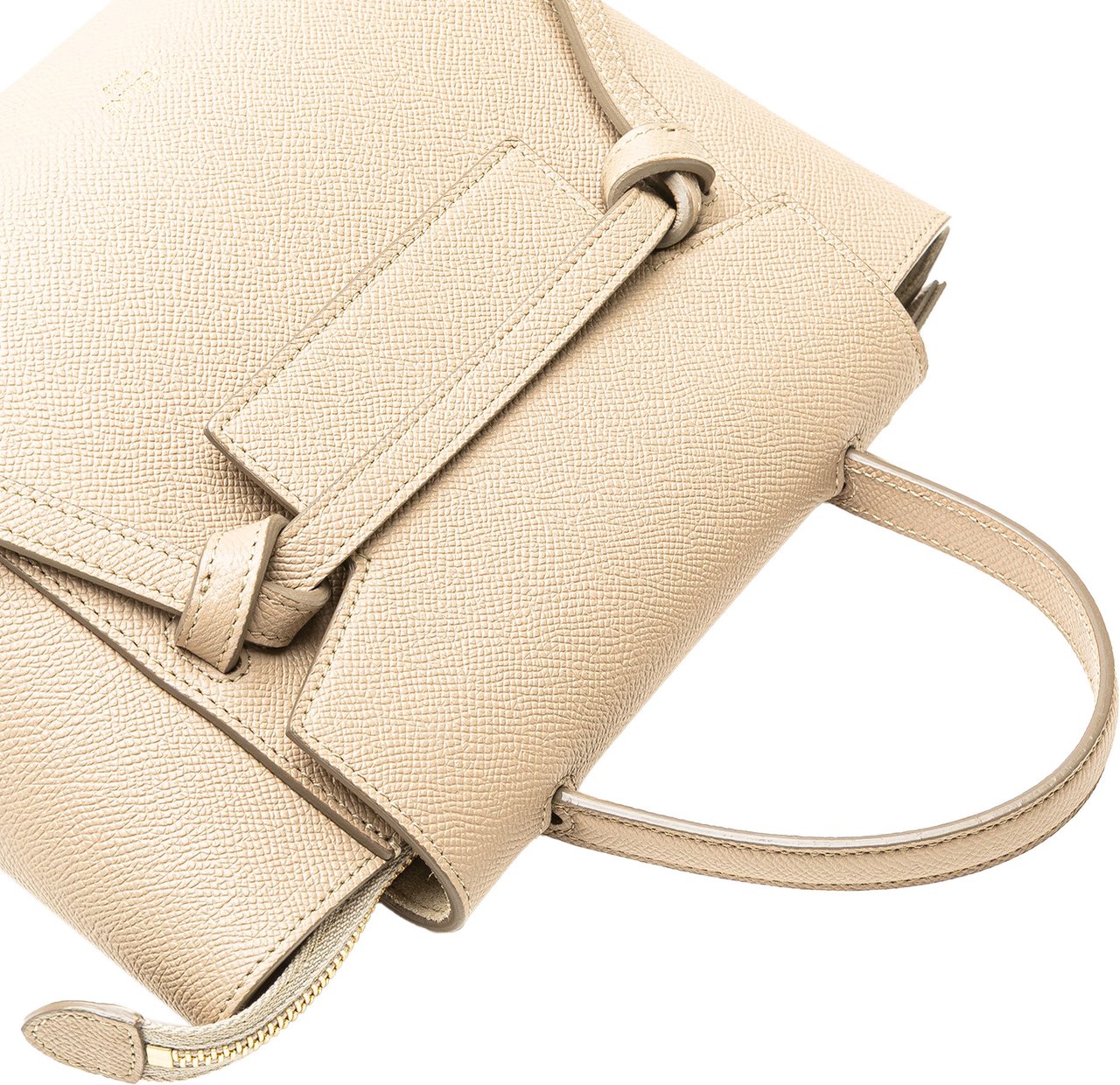 Celine Nano Grained Calfskin Belt Bag Bruin