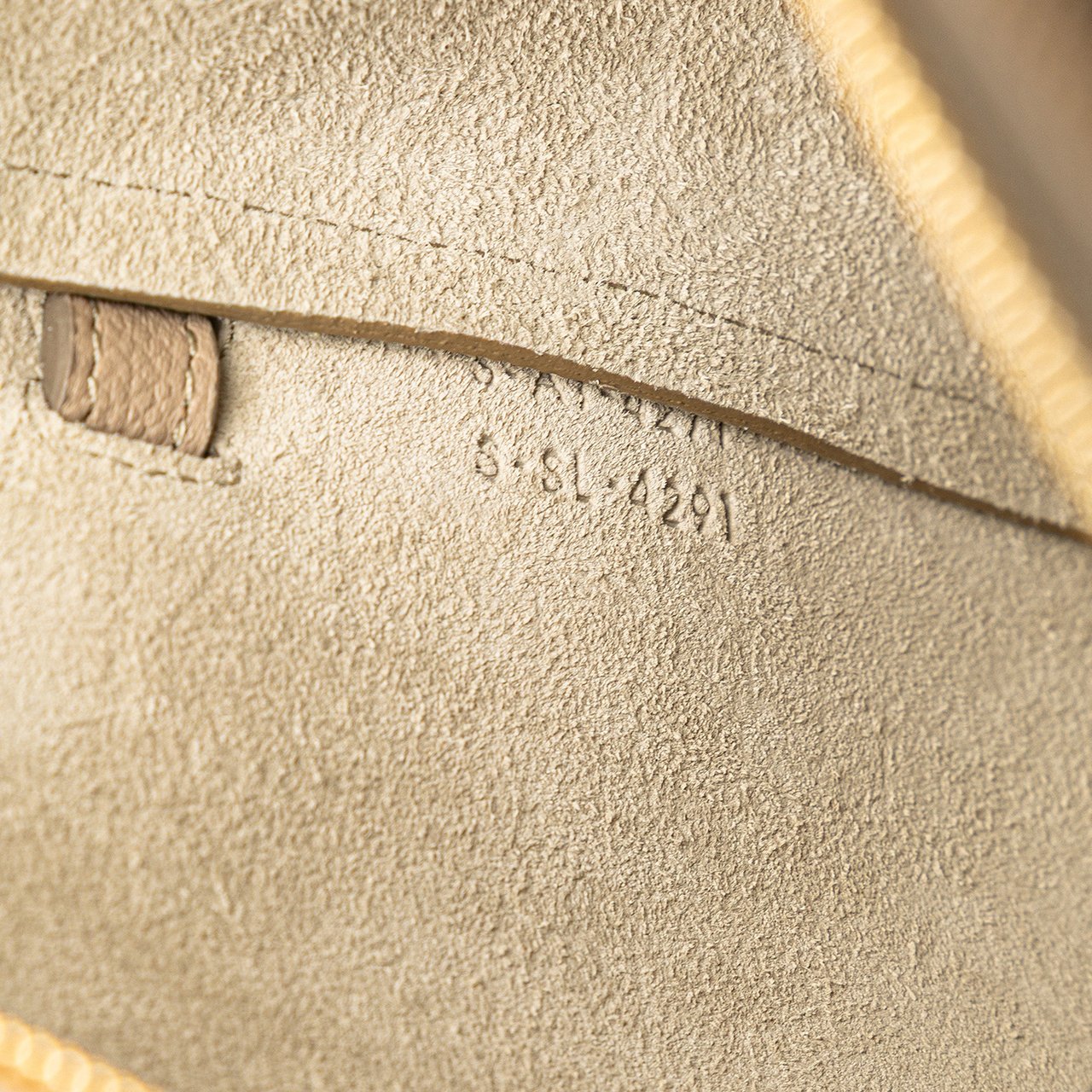 Celine Nano Grained Calfskin Belt Bag Bruin