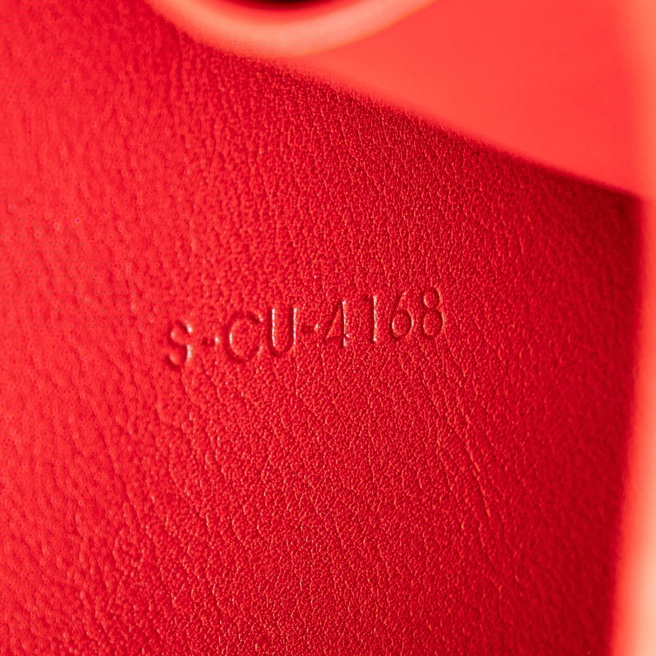 Celine Leather Big Bag Bucket Crossbody Rood