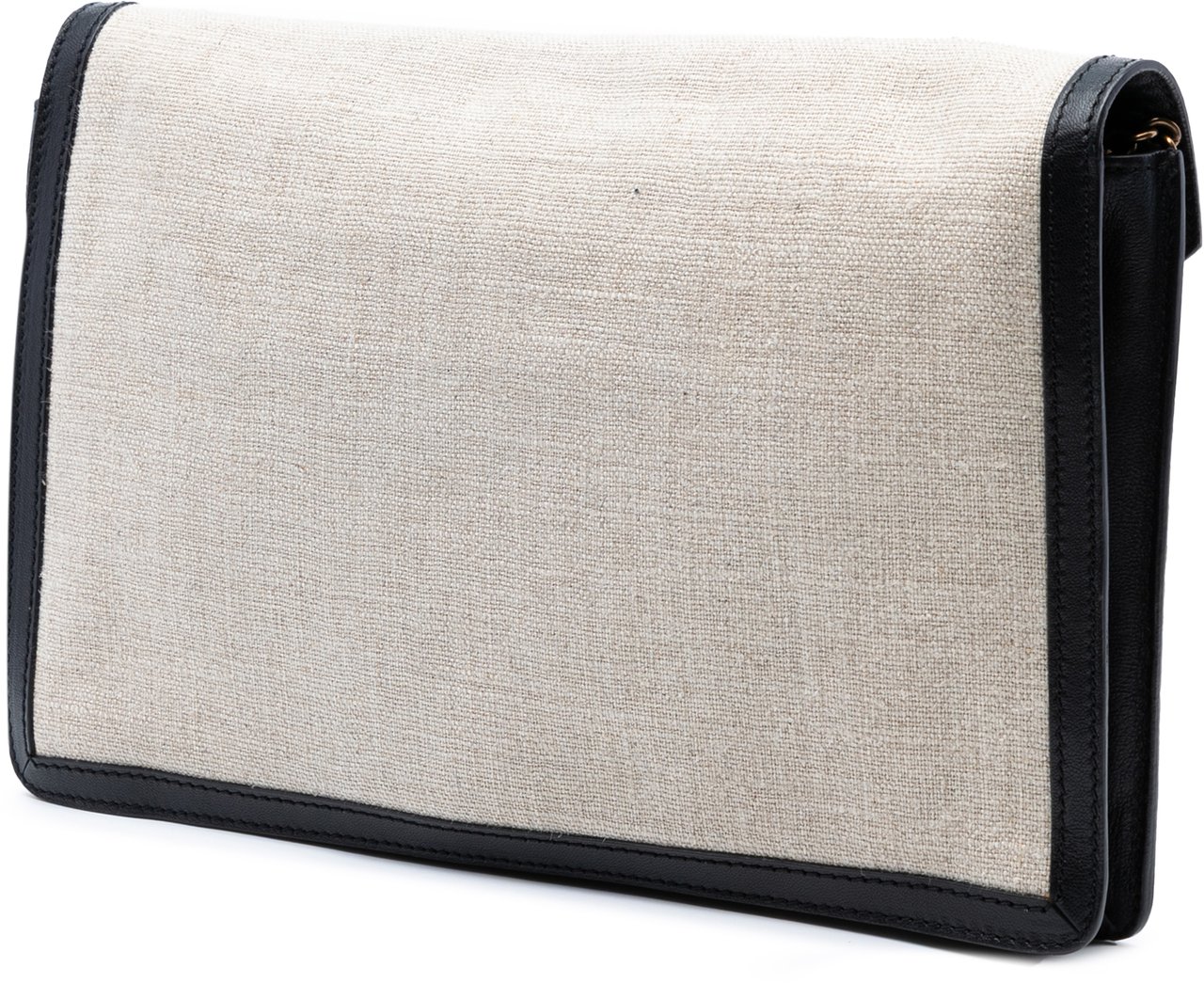 Celine Canvas and Calfskin Crossbody Bruin