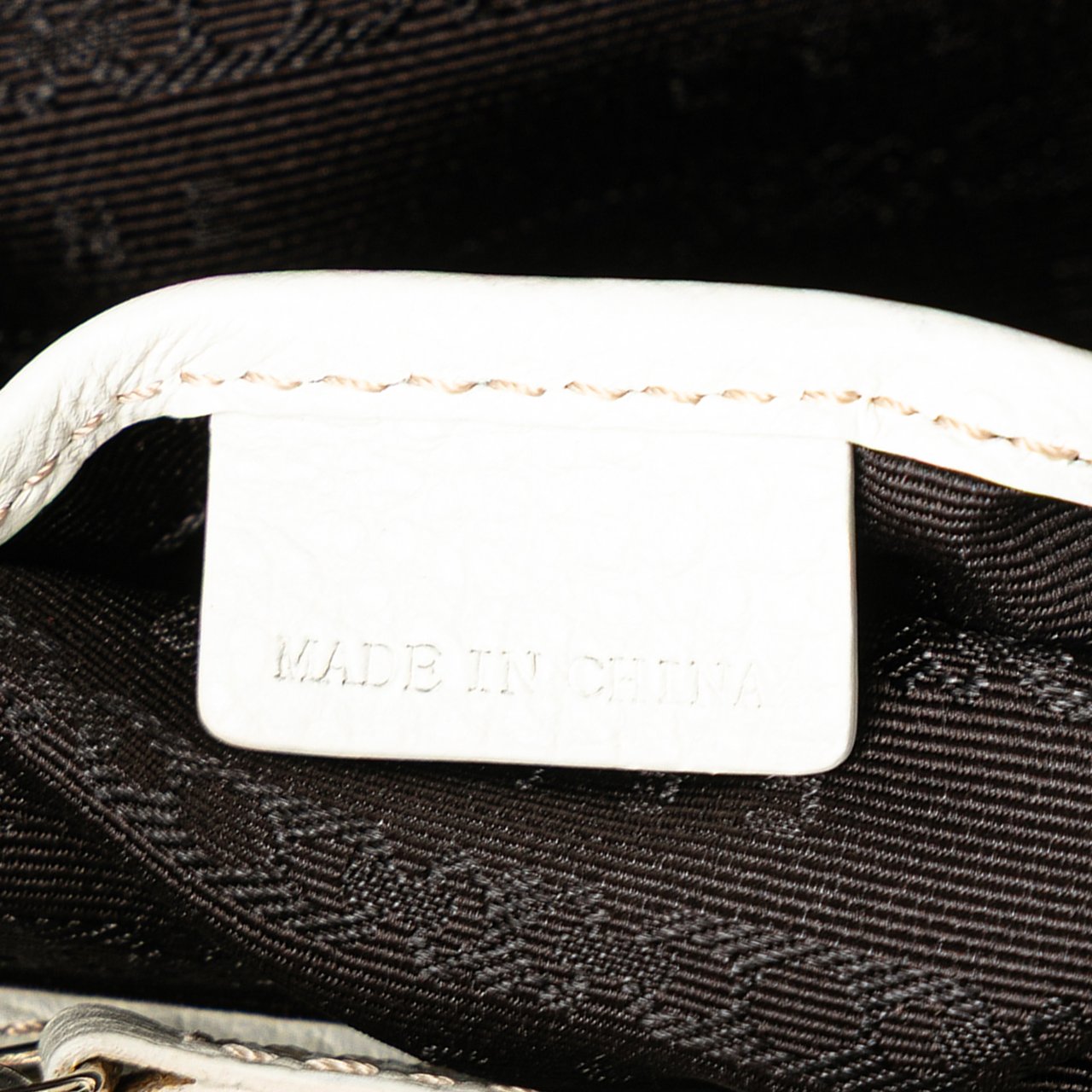Celine Macadam Denim Tote Blauw