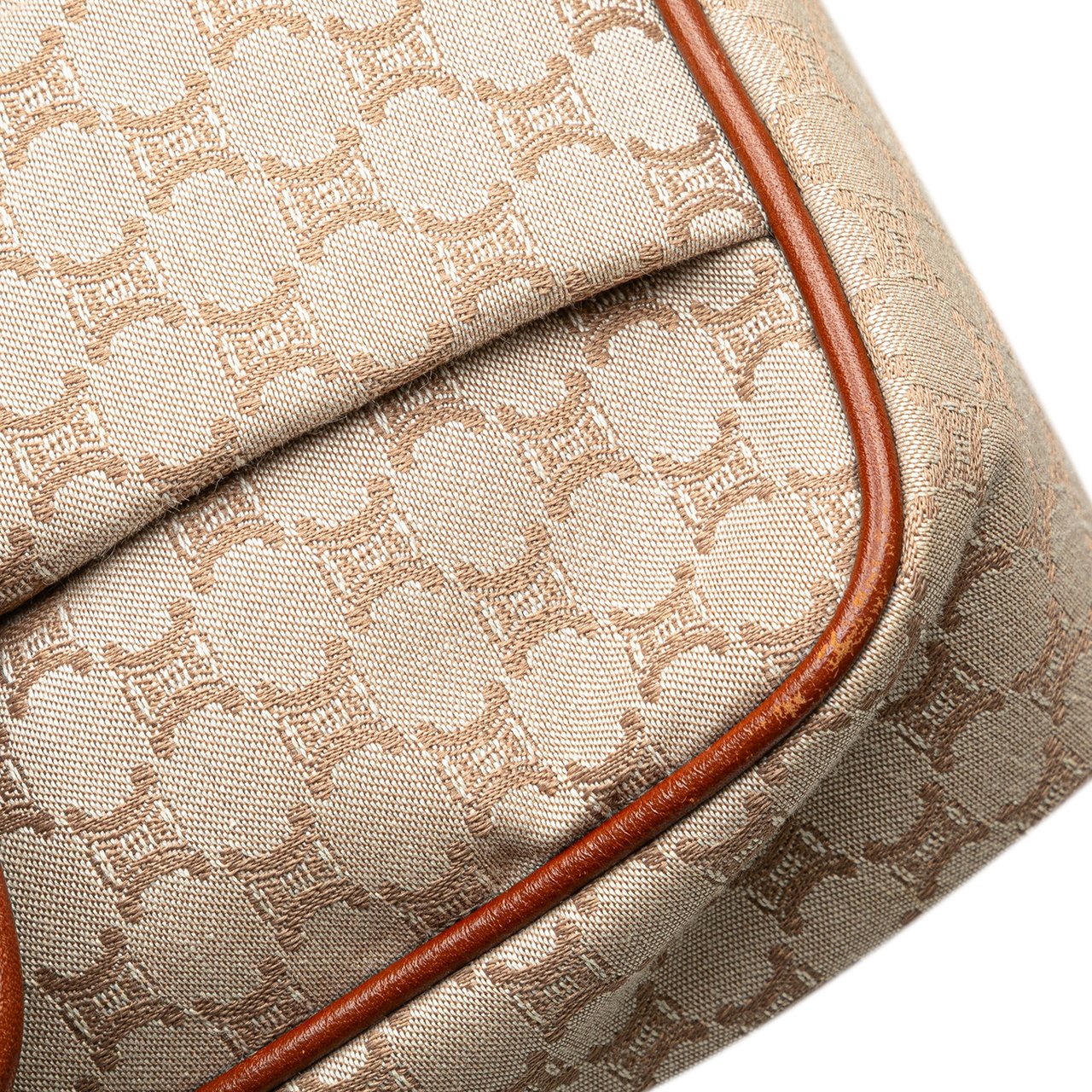 Celine Macadam Canvas Crossbody Bruin
