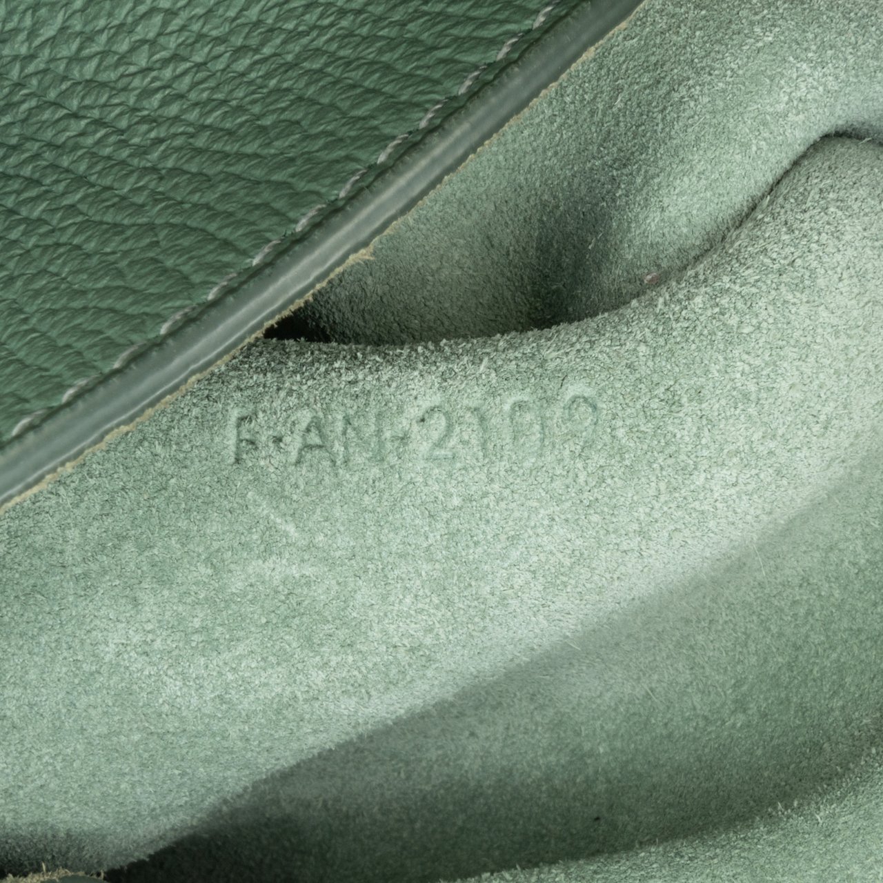 Celine Nano Big Bucket Bag Groen