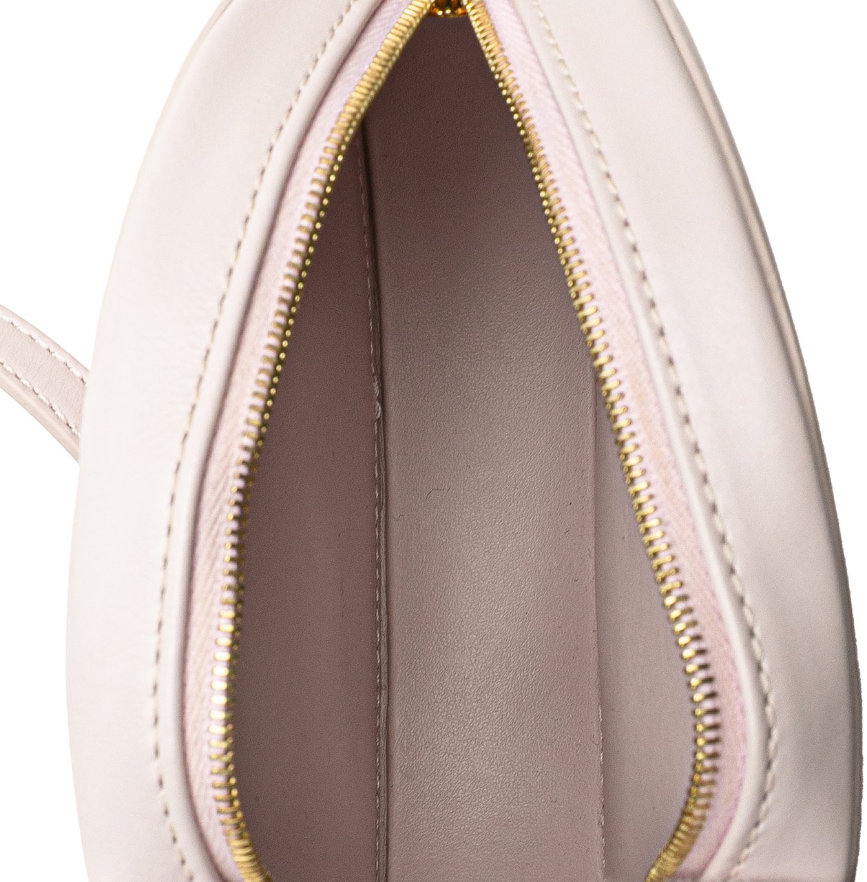 Celine Small Calfskin Cuir Triomphe Oval Crossbody Roze