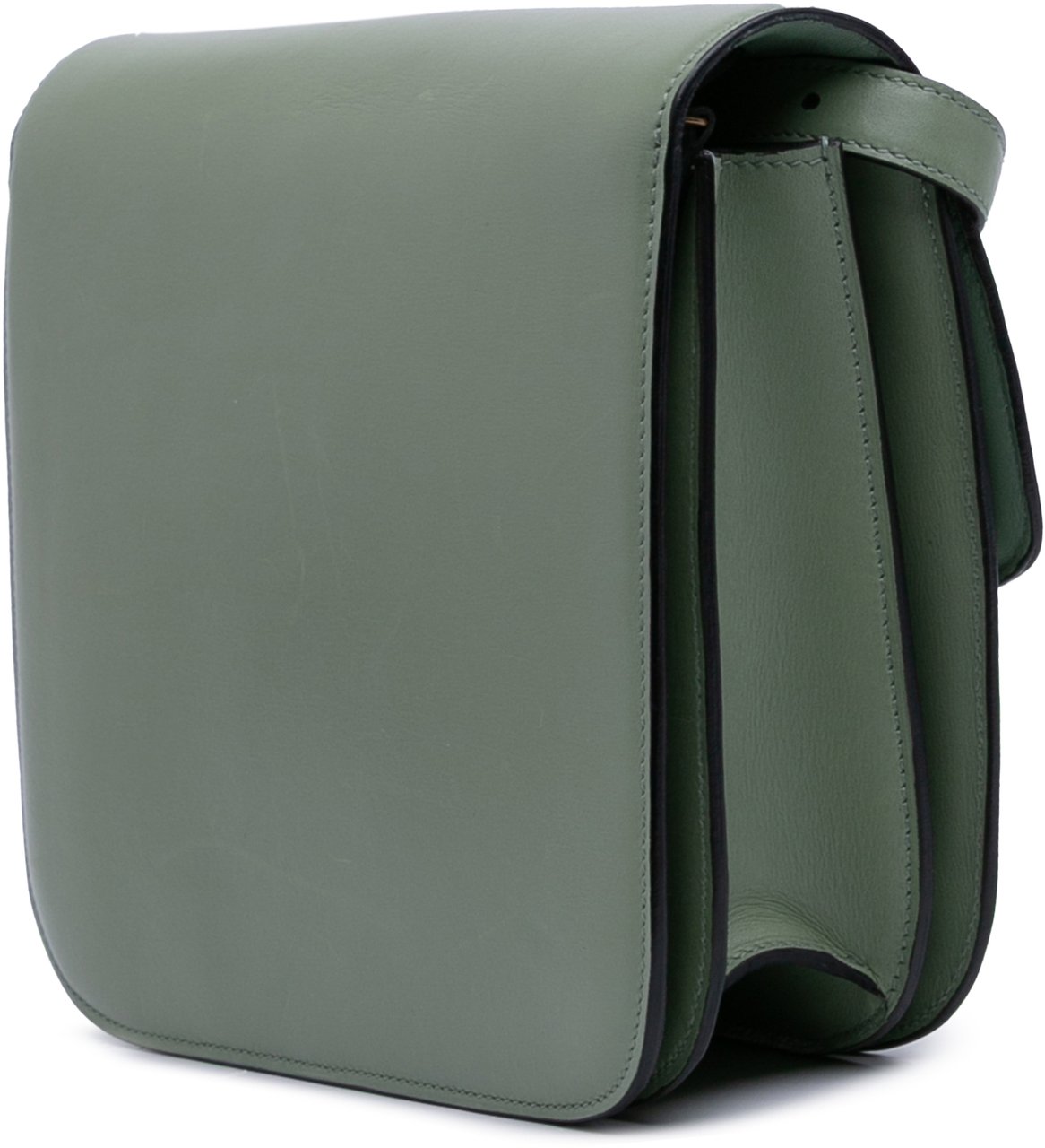Celine Medium Calfskin Classic Box Groen