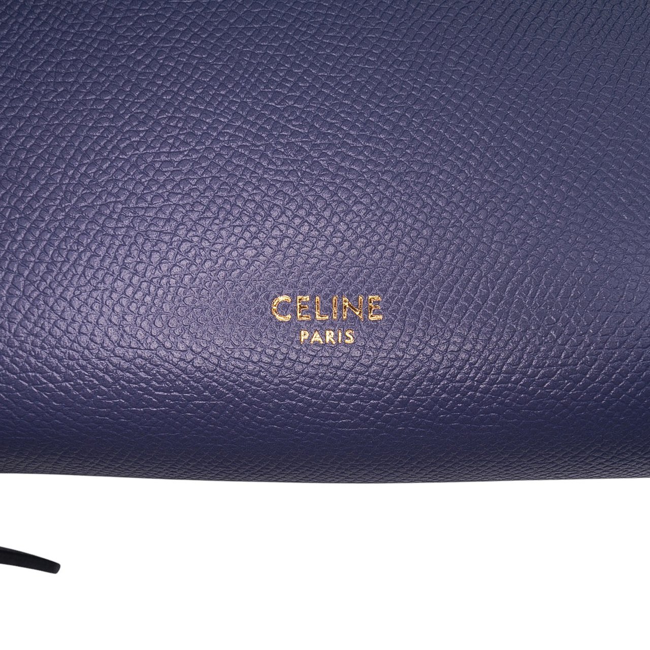 Celine Nano Grained Calfskin Belt Bag Paars