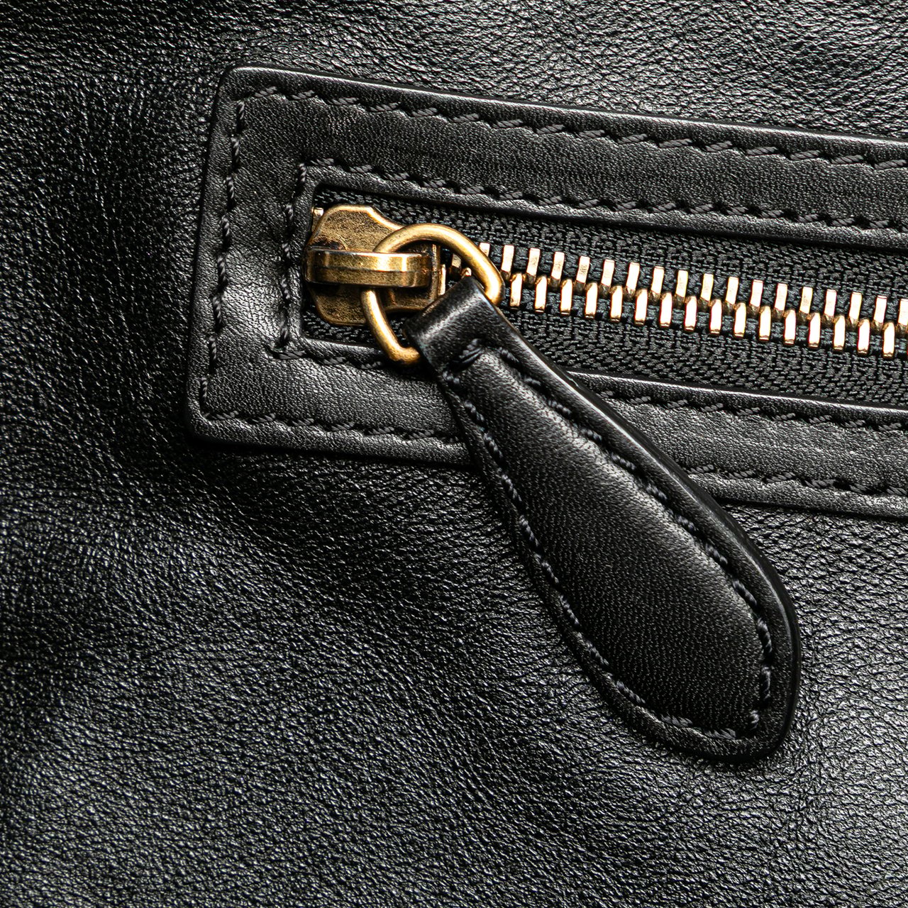 Celine Mini Canvas Tricolor Luggage Tote Bruin