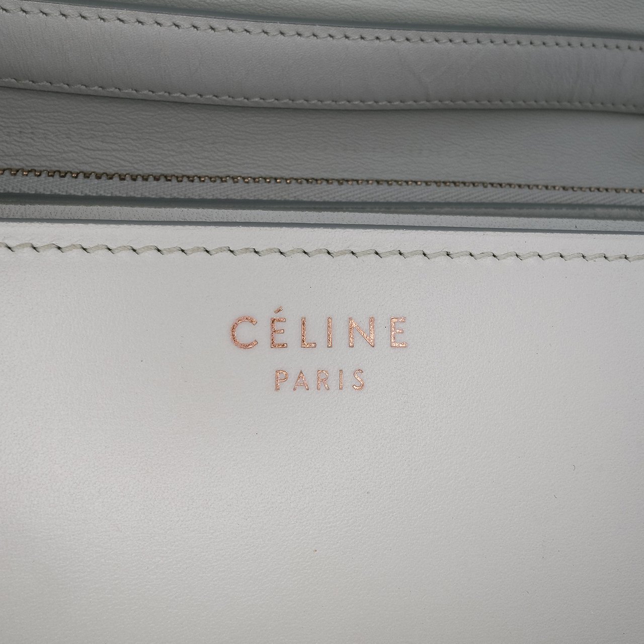 Celine Medium Calfskin Classic Box Groen