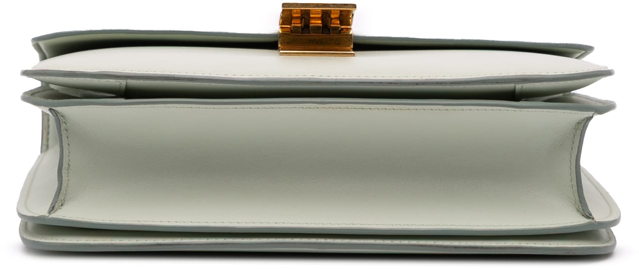 Celine Medium Calfskin Classic Box Groen