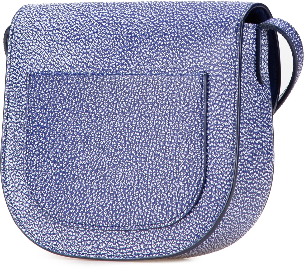 Celine Small Goatskin Trotteur Crossbody Blauw