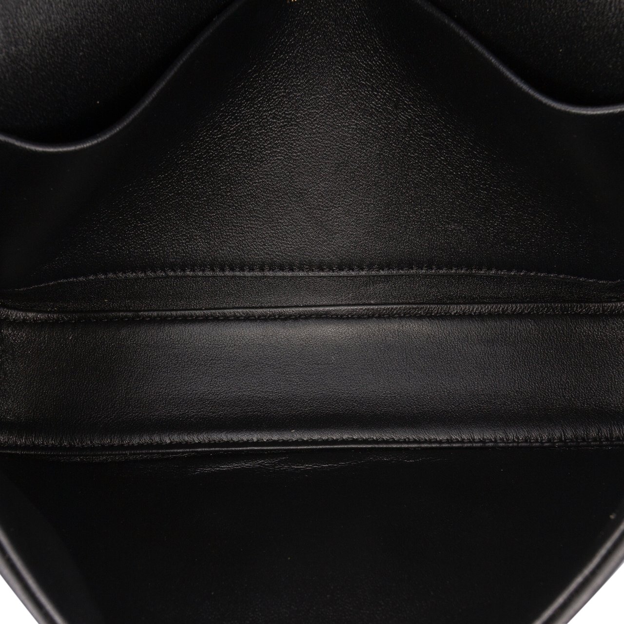 Celine Shiny Calfskin Claude Shoulder Bag Zwart